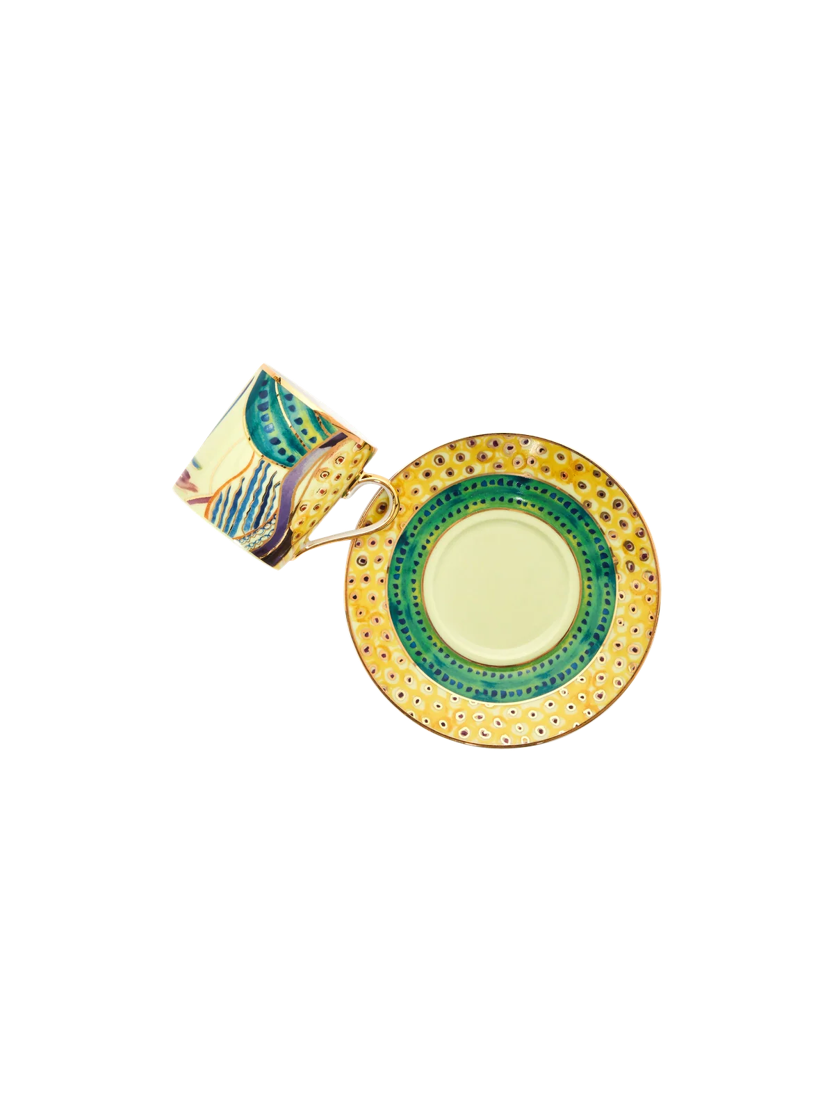 Espresso Cup and Saucer Portrait (set of 4)