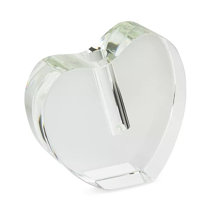 Crystal Clear Heart Shape Vase, Small