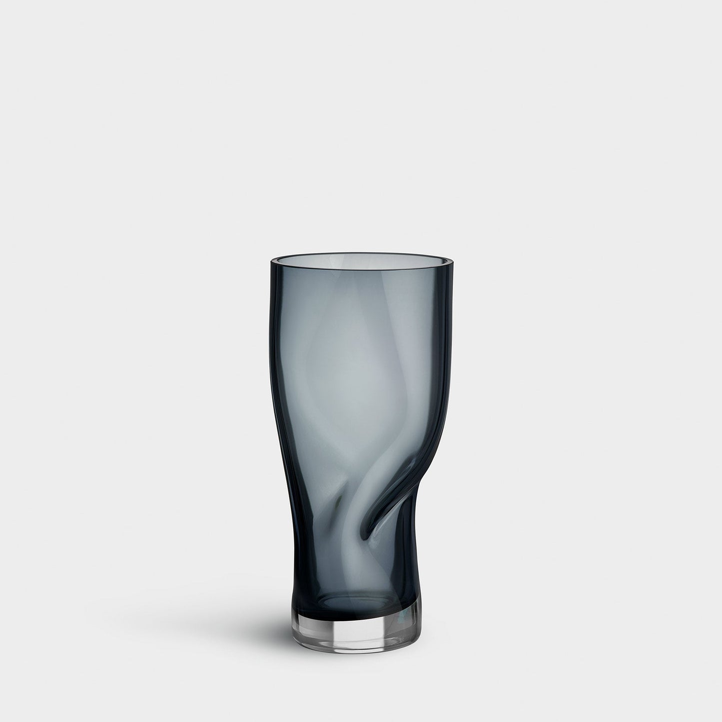 Squeeze Blue/Gray Vase Small