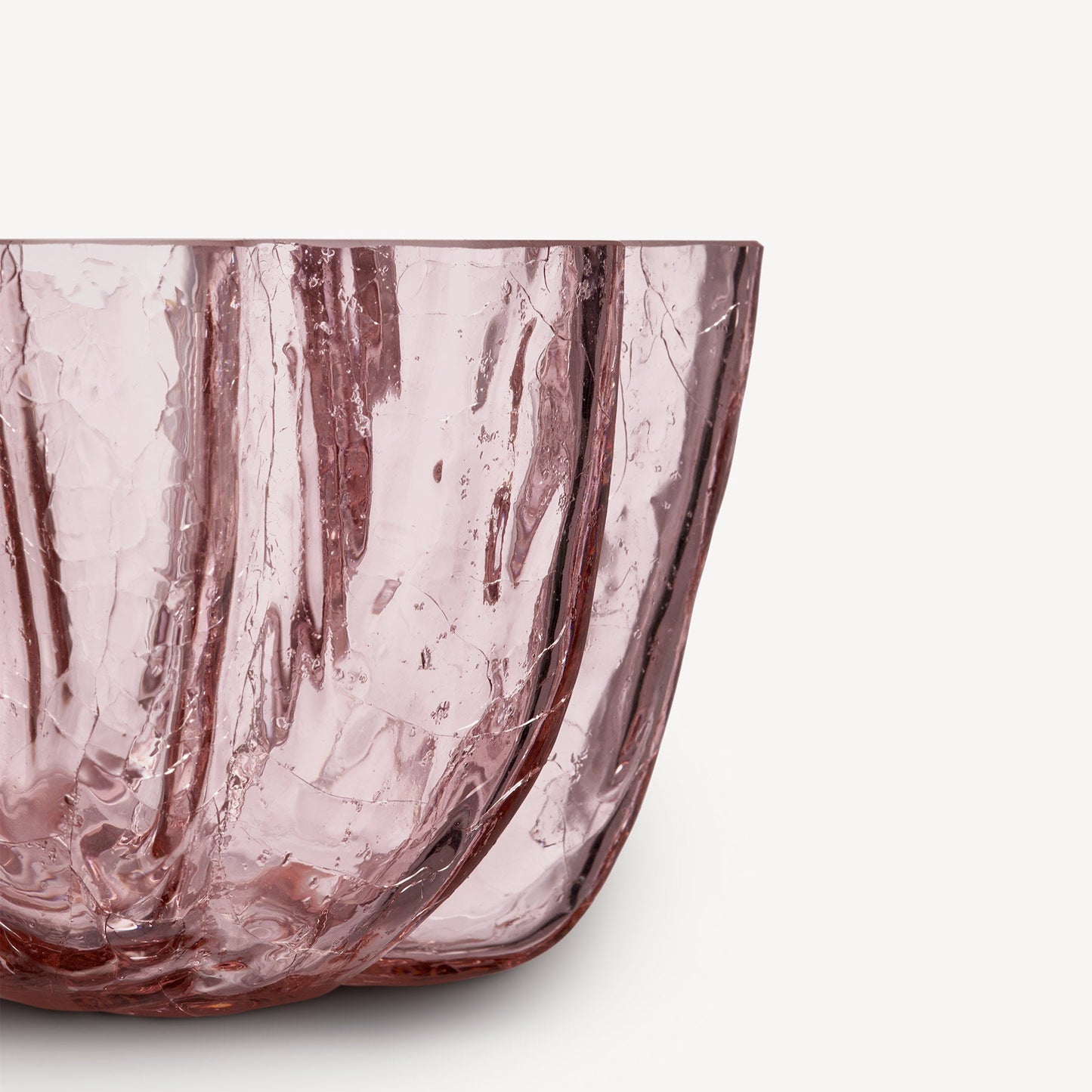 Crackle Bowl Pink