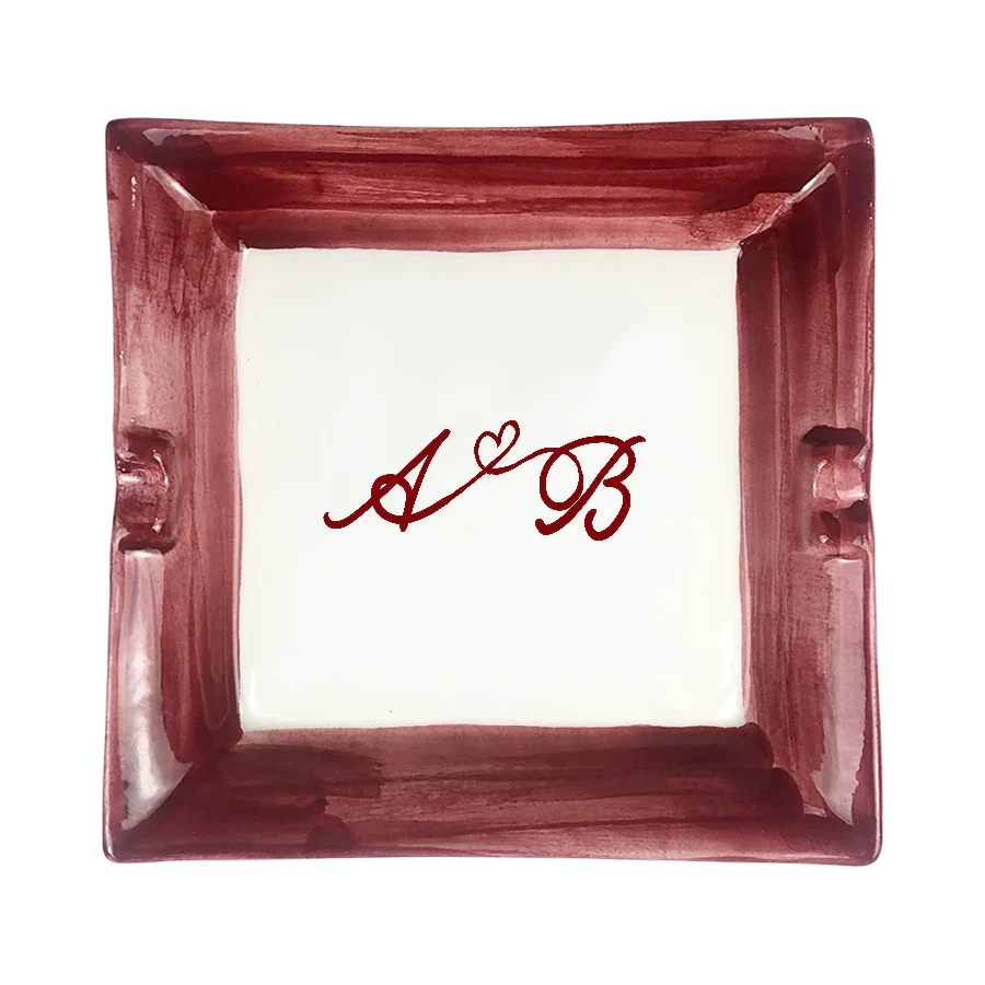 Personalized Ashtray (Red)