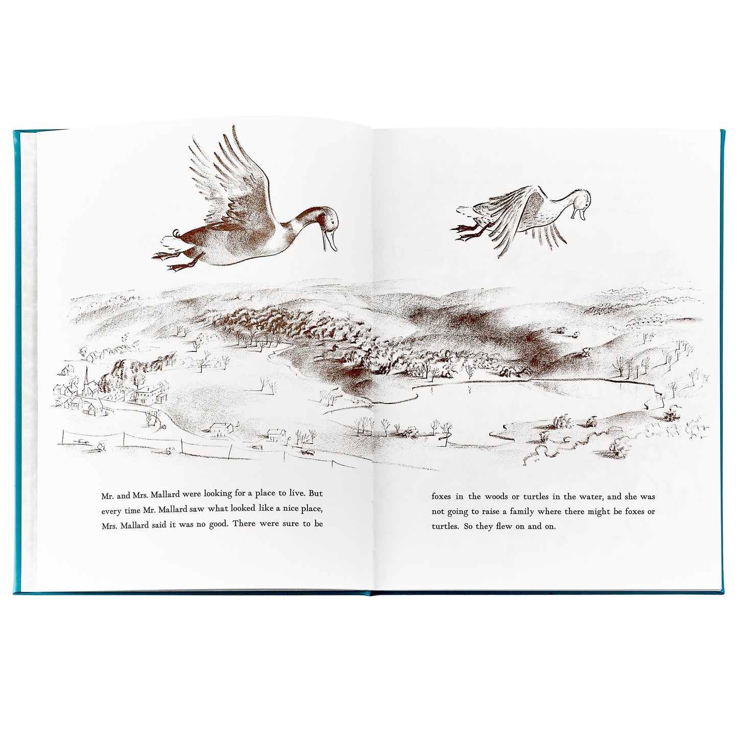 Leather Bound- Make Way For Ducklings