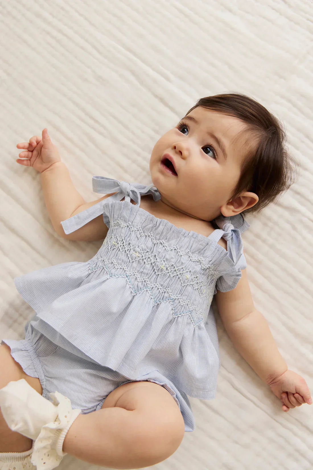 Frill Bloomers in Petite Check