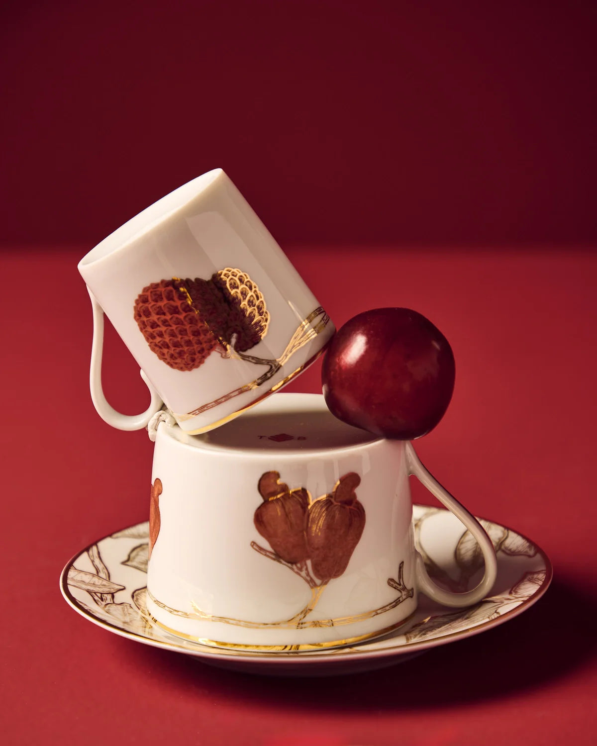 Espresso Cup and Saucer Frutas do Brasil (4)