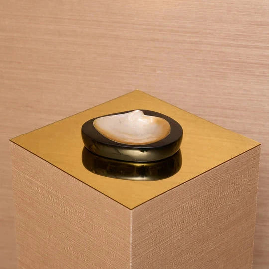 Round Caviar Dish- Black