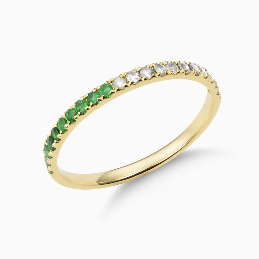 Two Birthstone Born Dizzy Birthstone Ring