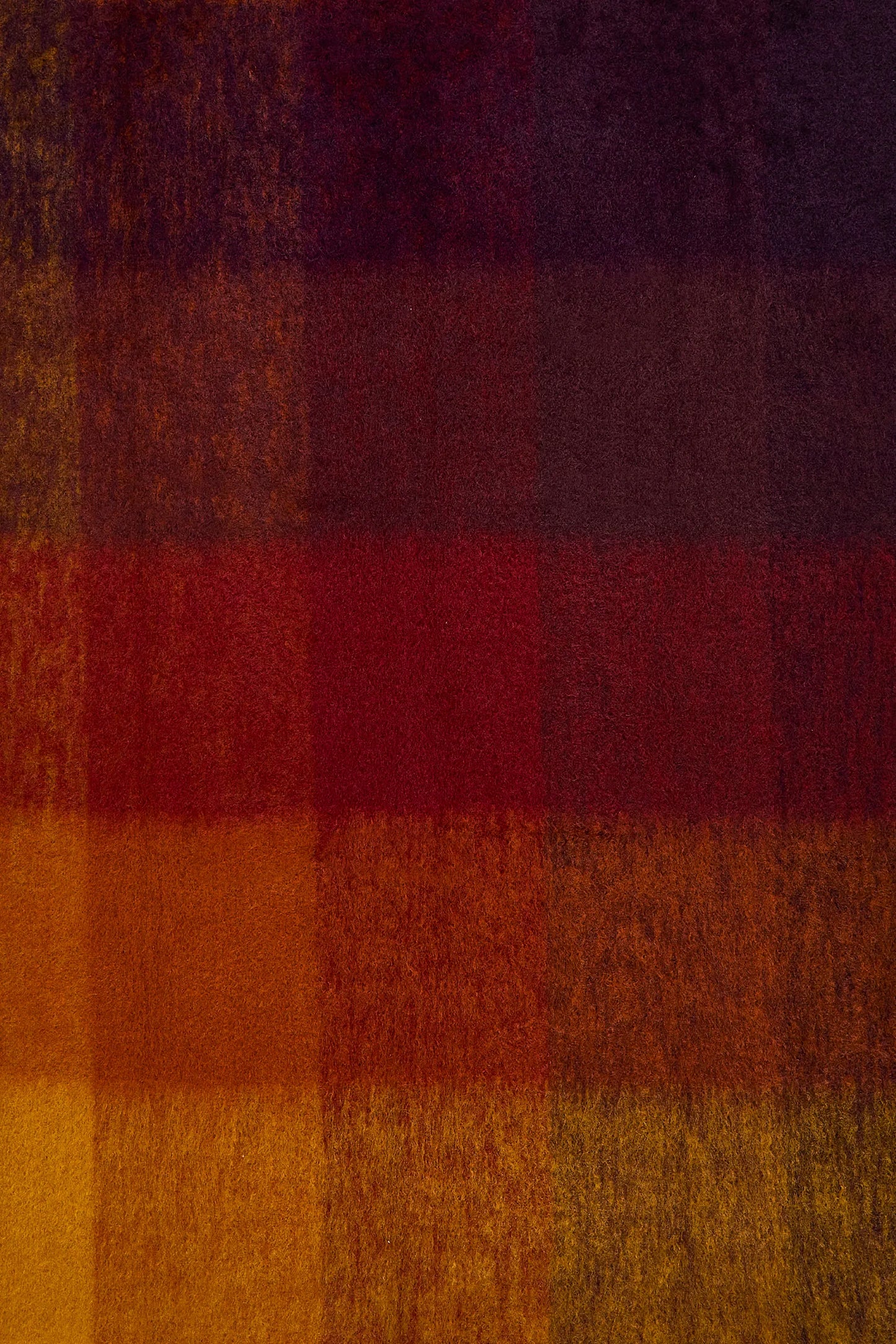 Mantas Ezcaray Mohair Cuadros Blanket (4024)