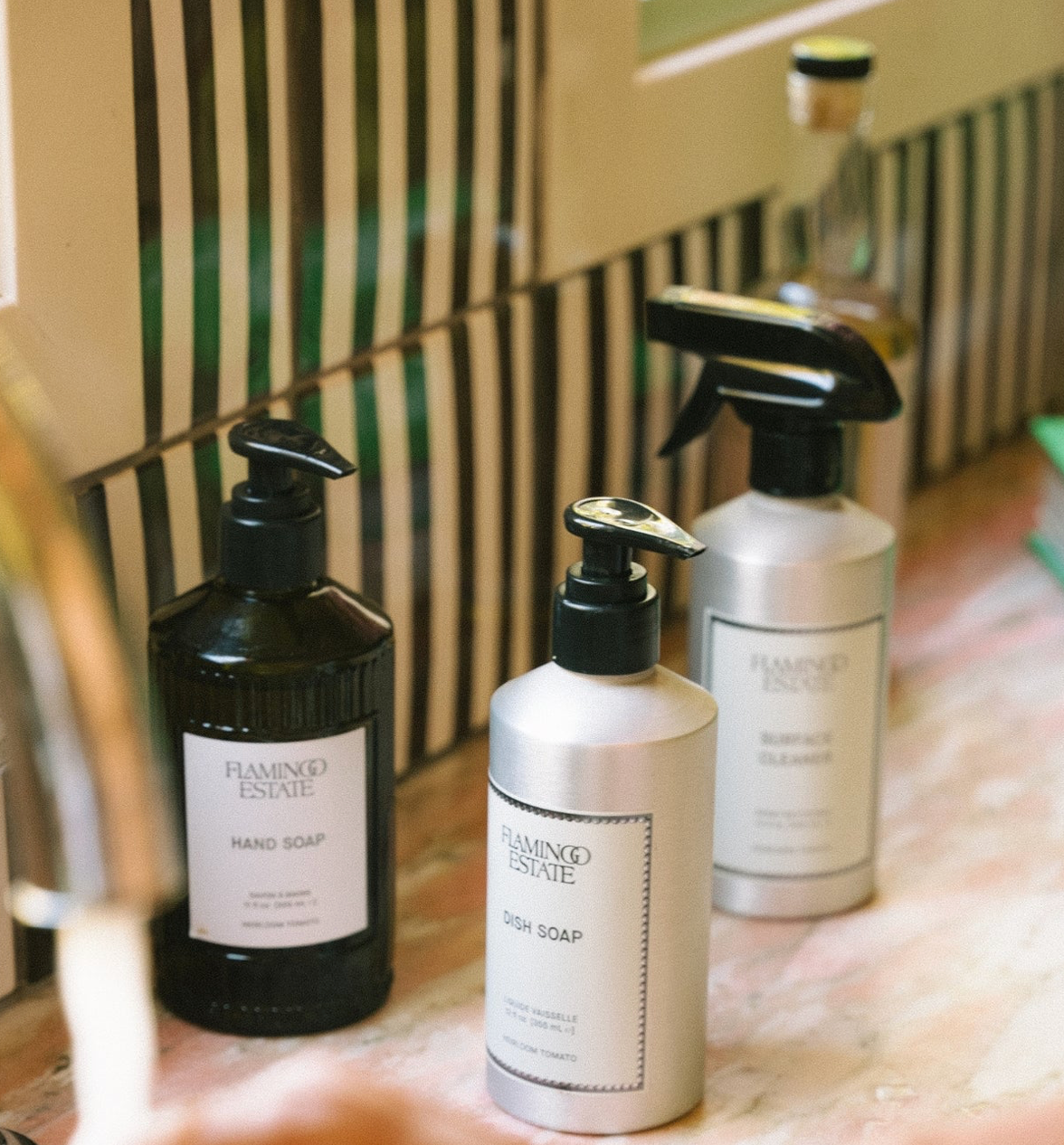 Heirloom Tomato Glass Hand Soap