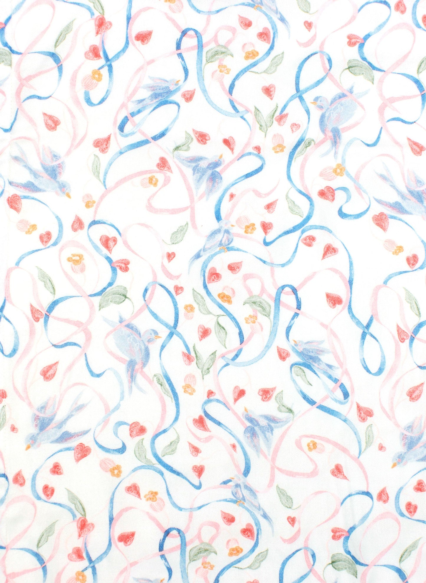 Songbird Burp Cloth