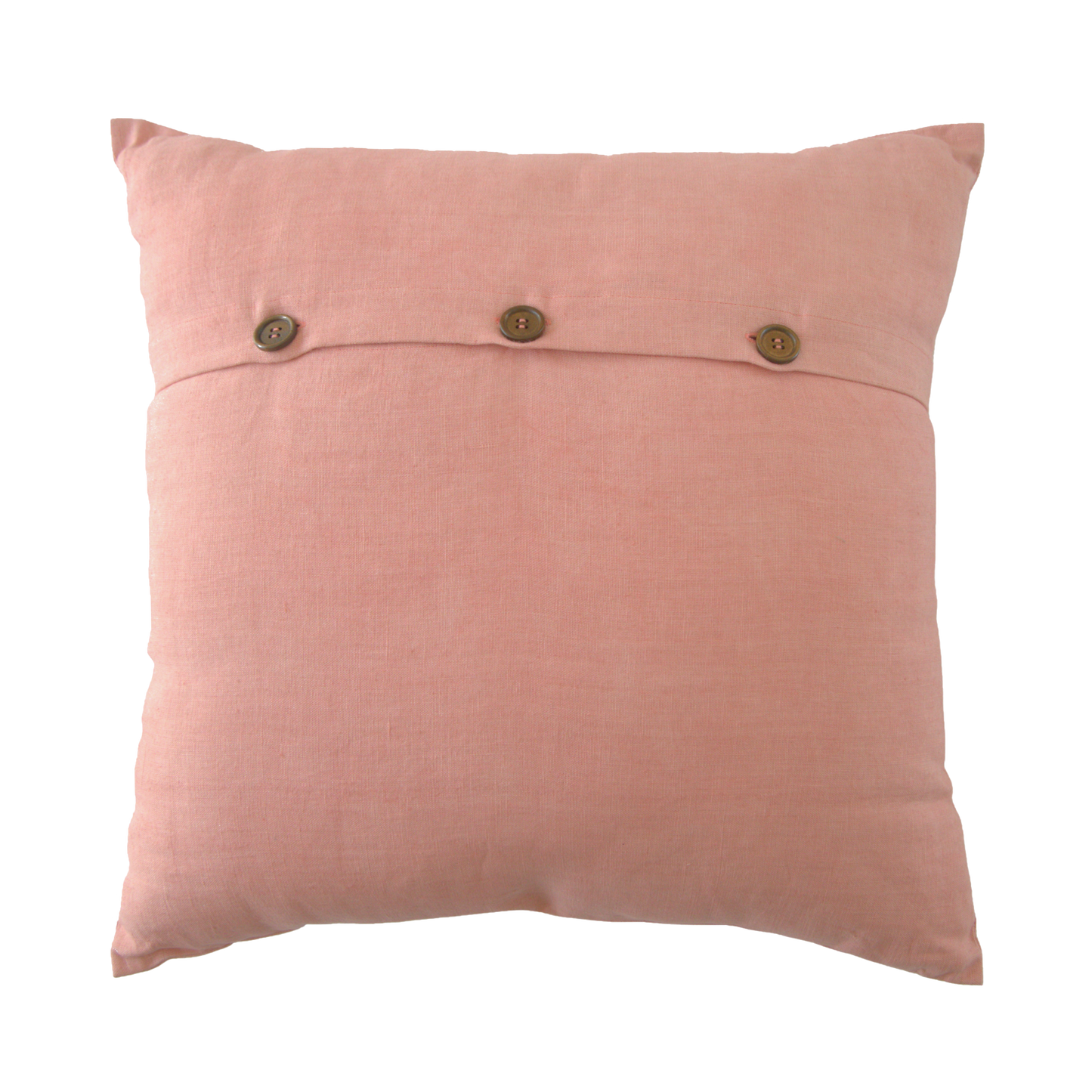 Hand Embroidered Birds Pillow Cover 20" x 20"