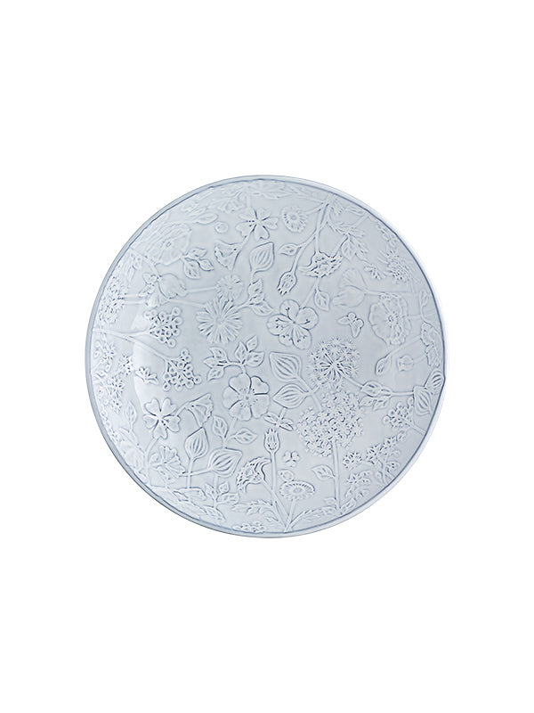 Bordallo Pinheiro Flora Antique White – Salad Bowl 30.5 cm / 12"