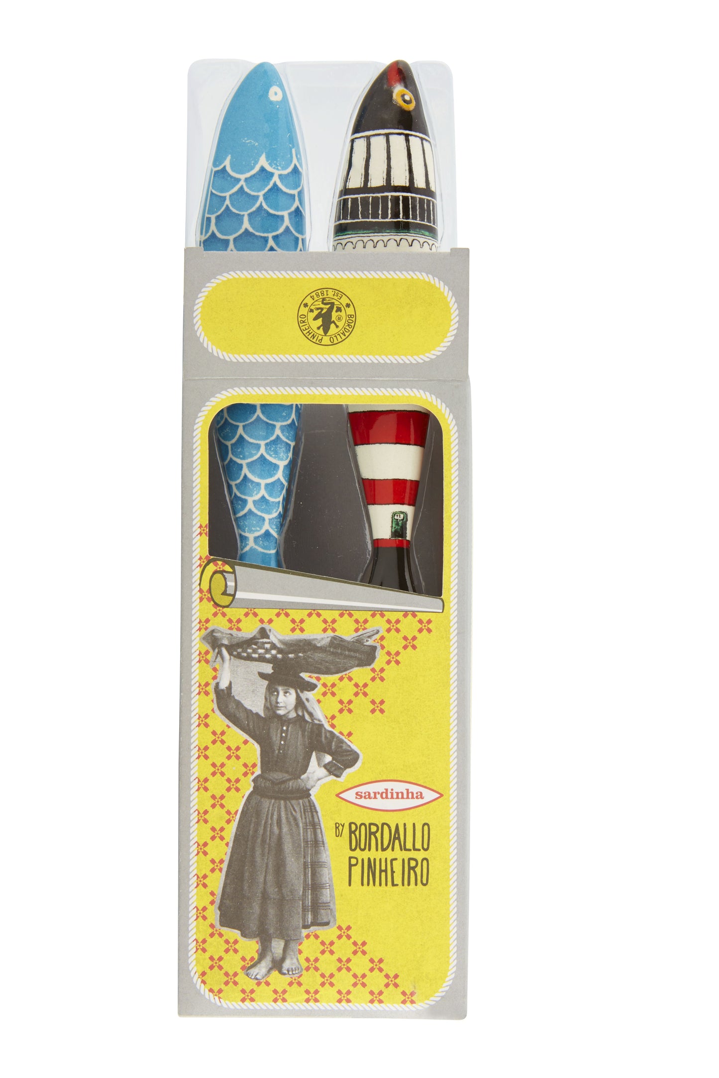 Bordallo Pinheiro Sardine – Pack 2 Sardines Sea
