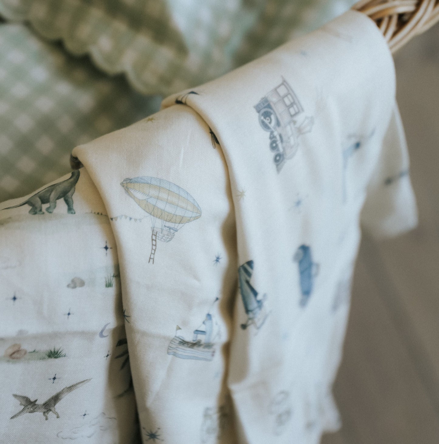 Transit Treasures Swaddle - Blue