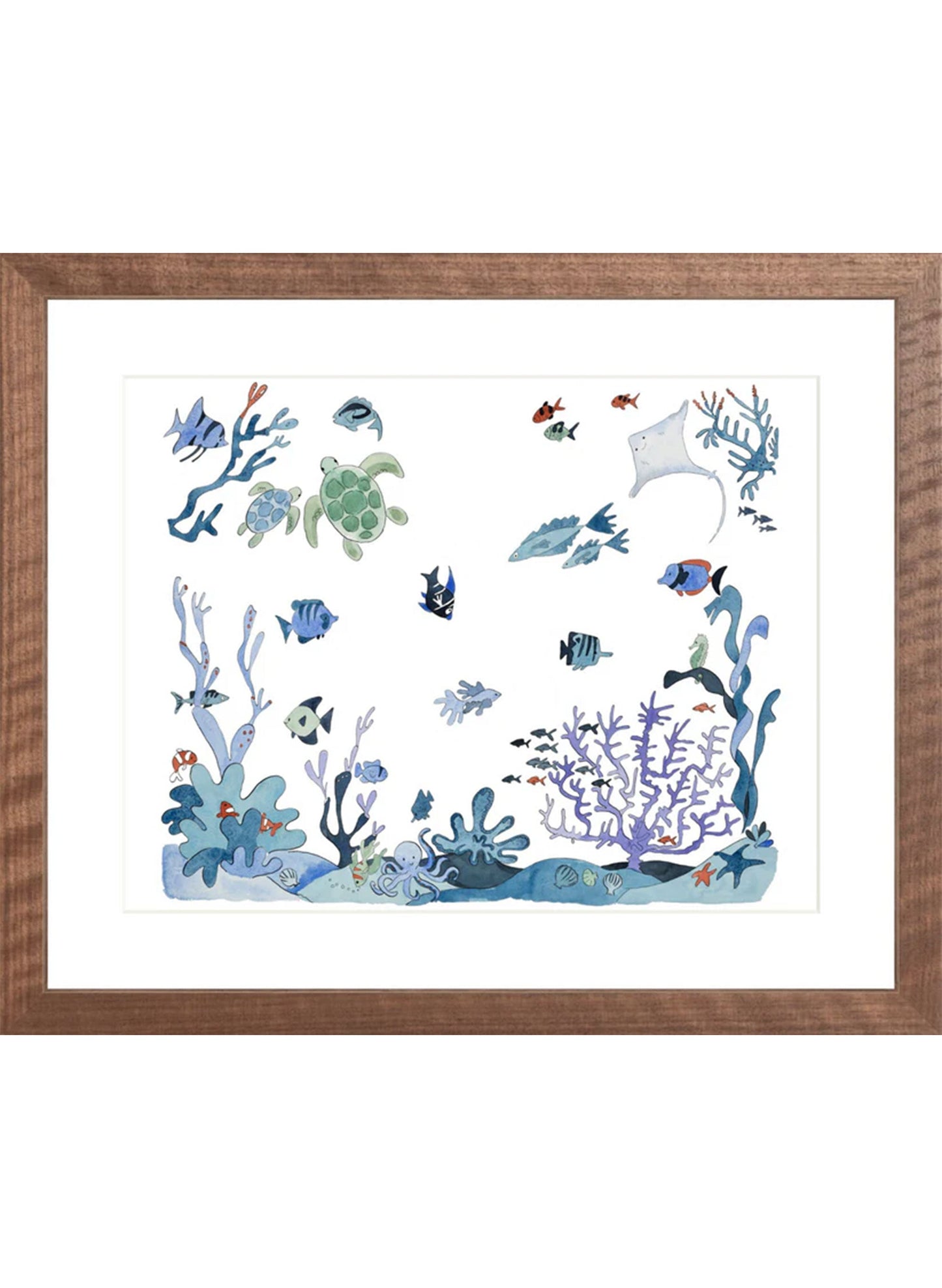 Art Print - Under the Sea - Framed