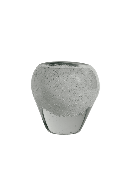 Glass Vase Stellato White