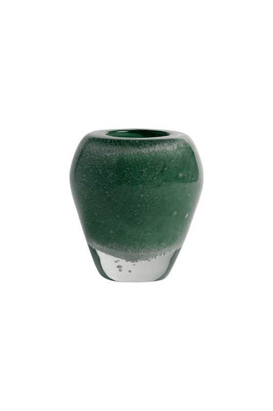 Glass Vase Stellato Green
