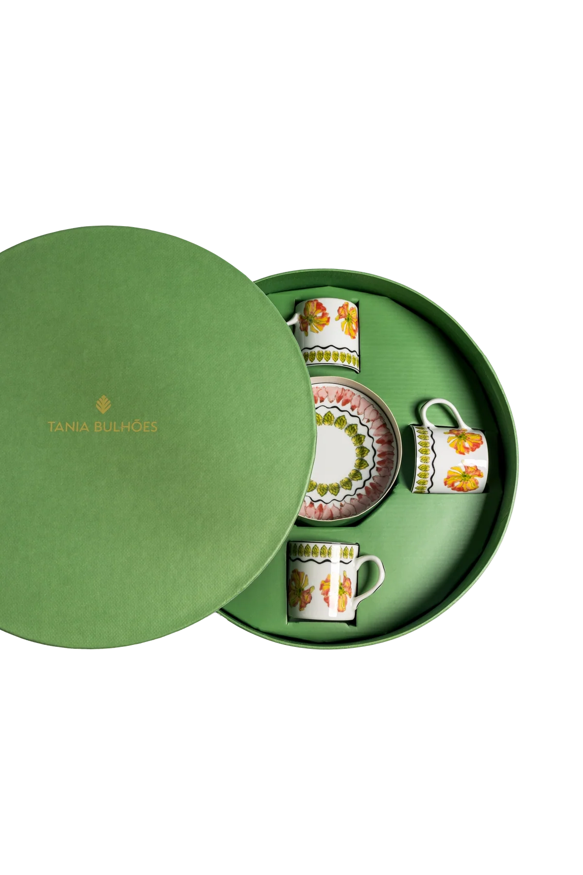 Espresso Cup and Saucer Tropicos (set of 4)