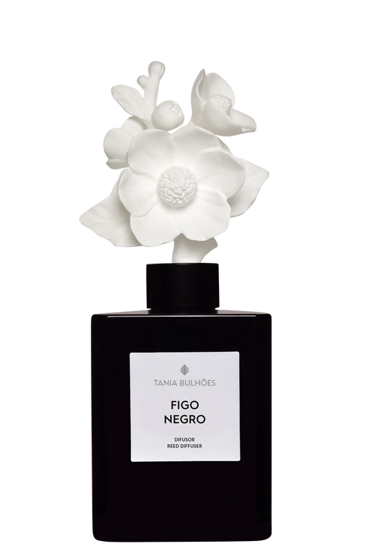 Porcelain Diffuser Camelia Figo Negro