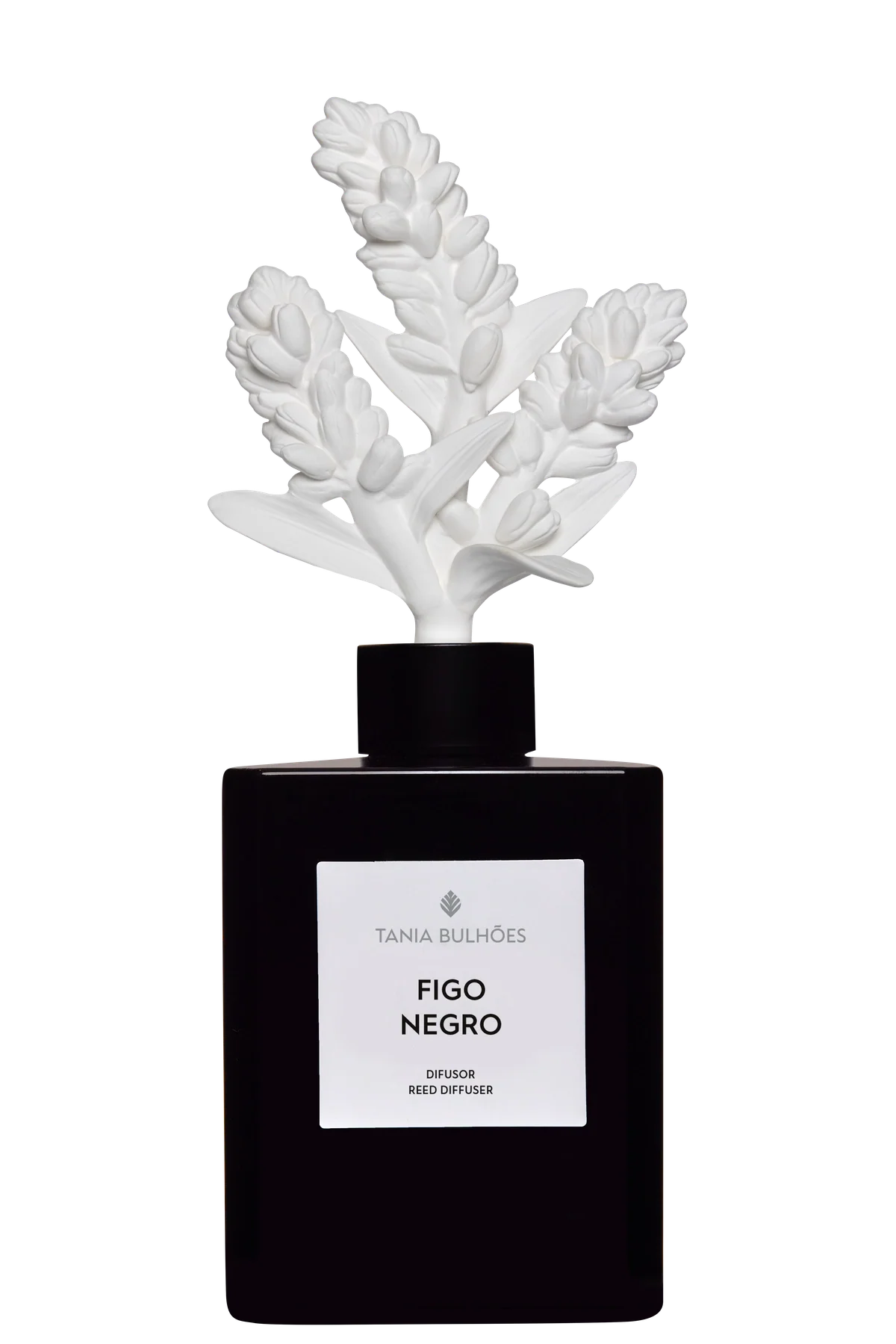 Porcelain Diffuser Lavanda Figo Negro