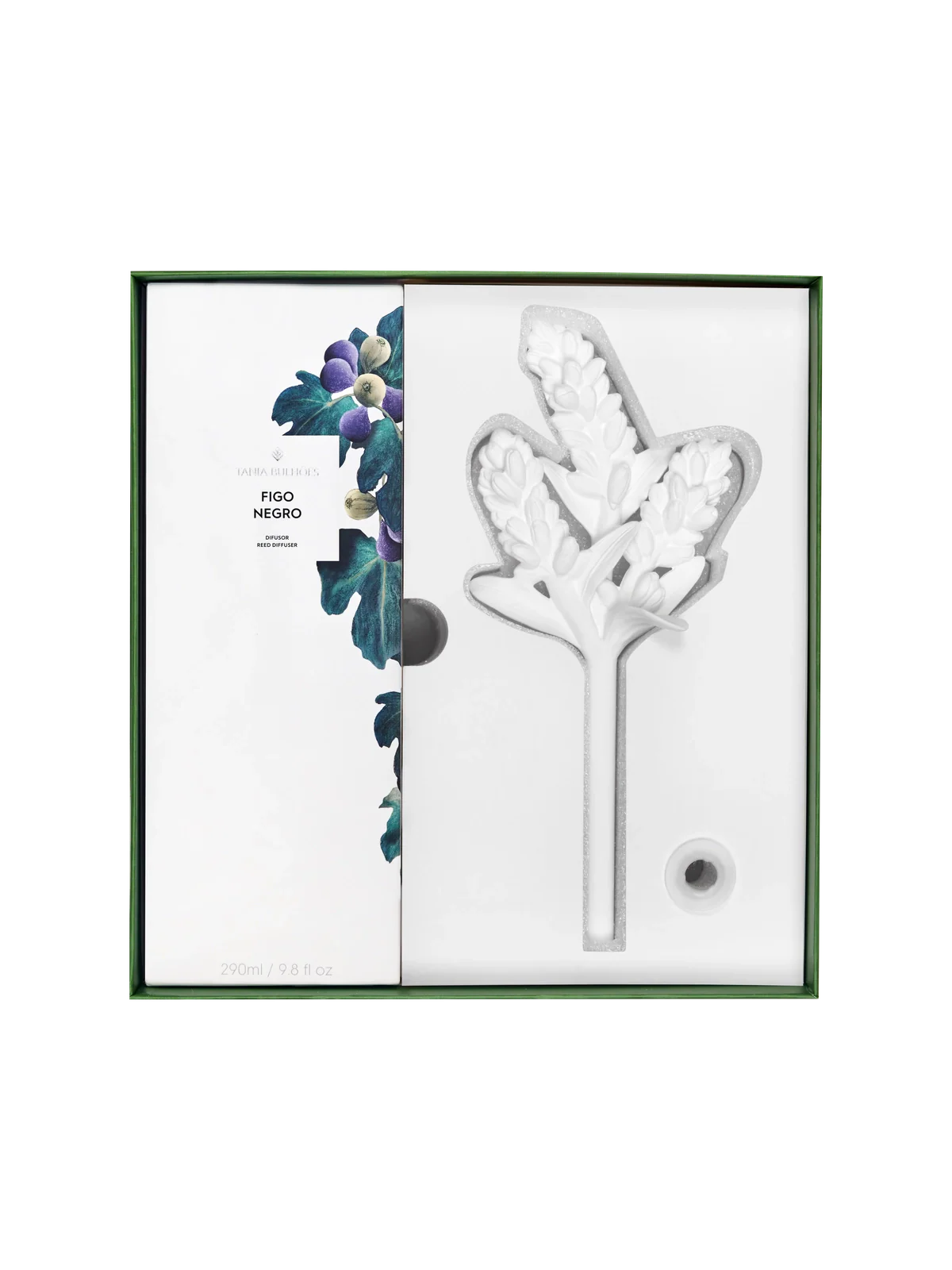 Porcelain Diffuser Lavanda Figo Negro