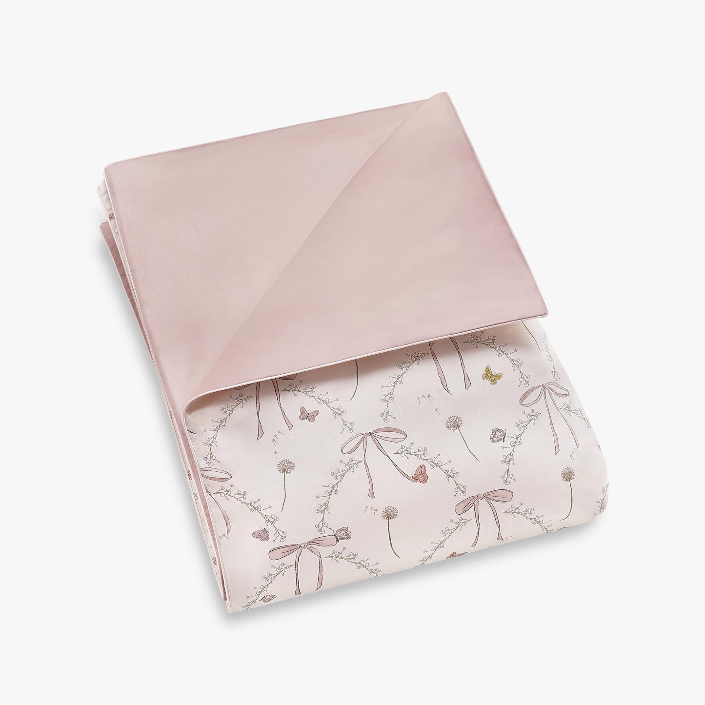 Bows & Butterfly Kisses Baby Duvet - Pink