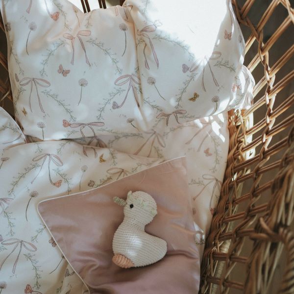 Bows & Butterfly Kisses Baby Duvet - Pink