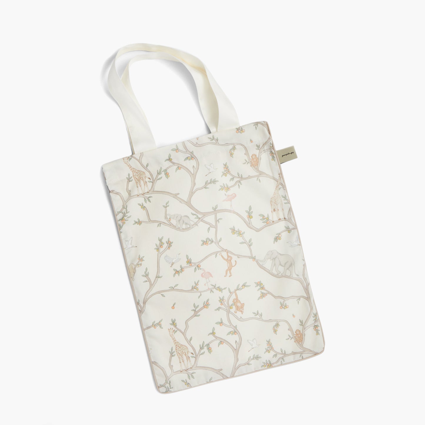 Animal Parade Baby Duvet - Ivory