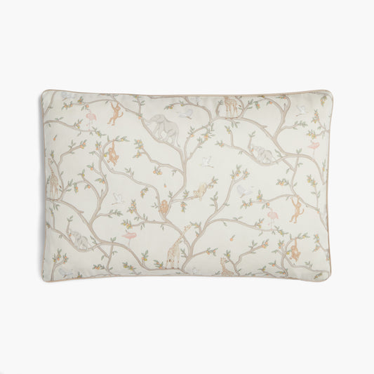 Animal Parade Toddler Pillow - Ivory