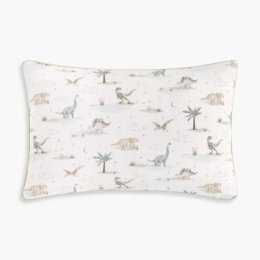 Dino Dreams Toddler Pillow - Sage