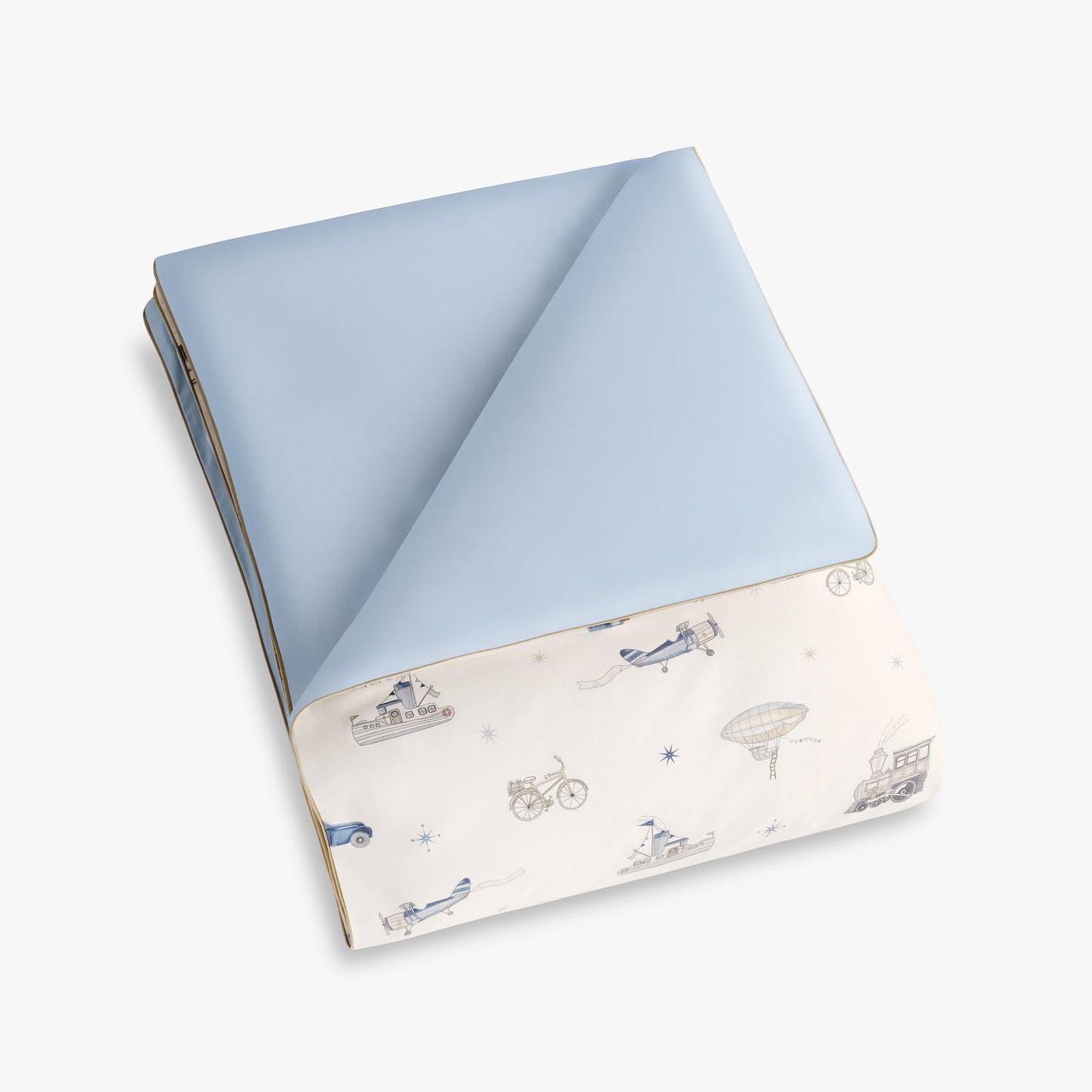 Transit Treasures Baby Duvet - Blue