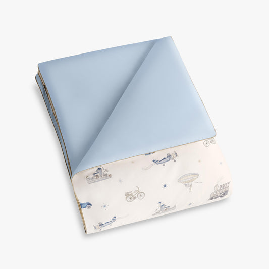 Transit Treasures Baby Duvet - Blue
