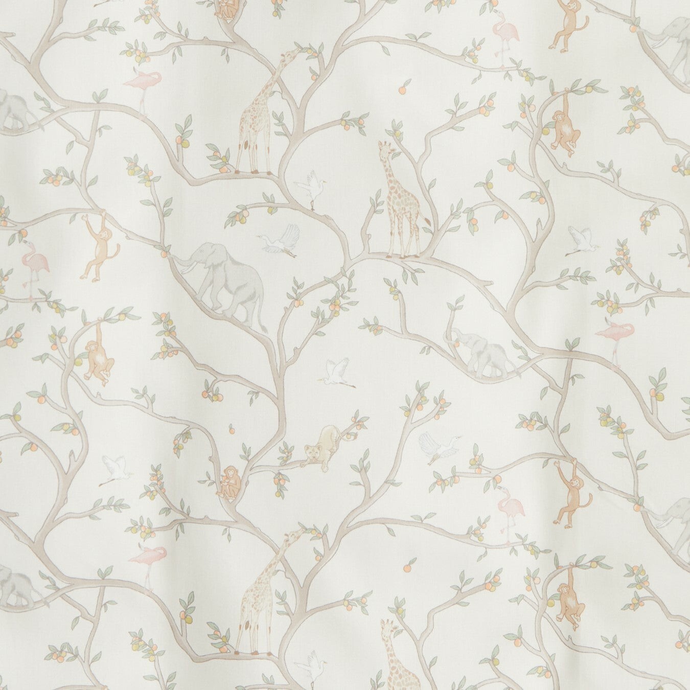 Animal Parade Baby Duvet - Ivory