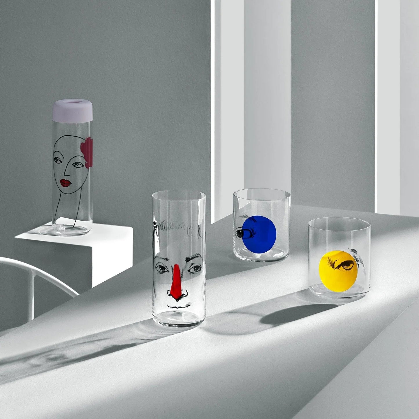 Finesse Rock & Pop Set of 4 High Ball Glasses