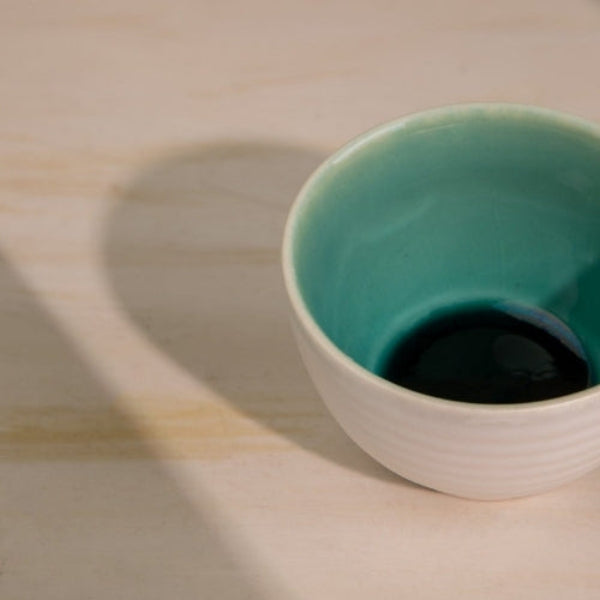 Midori Ceramic Bowl (Set Of 2) - 3.5x3.5x2.25 Inches