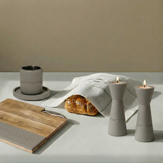 Luxury Handcrafted Judaica Home Decor Set – City Spirit Series