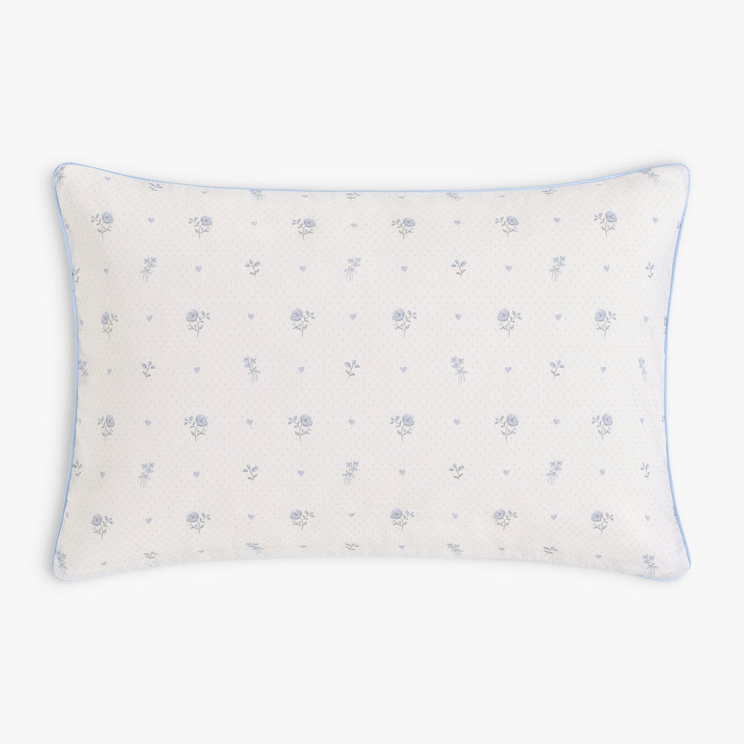 Ditsy Floral Toddler Pillow - Blue