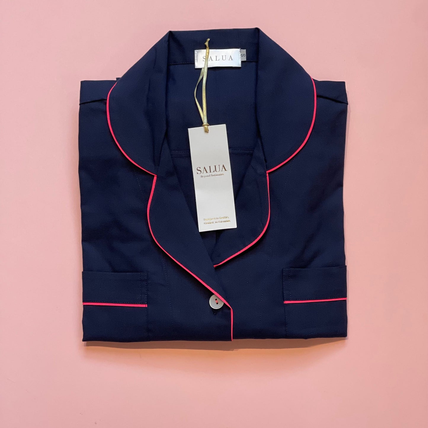 Classic Woven Cotton Pajama Set