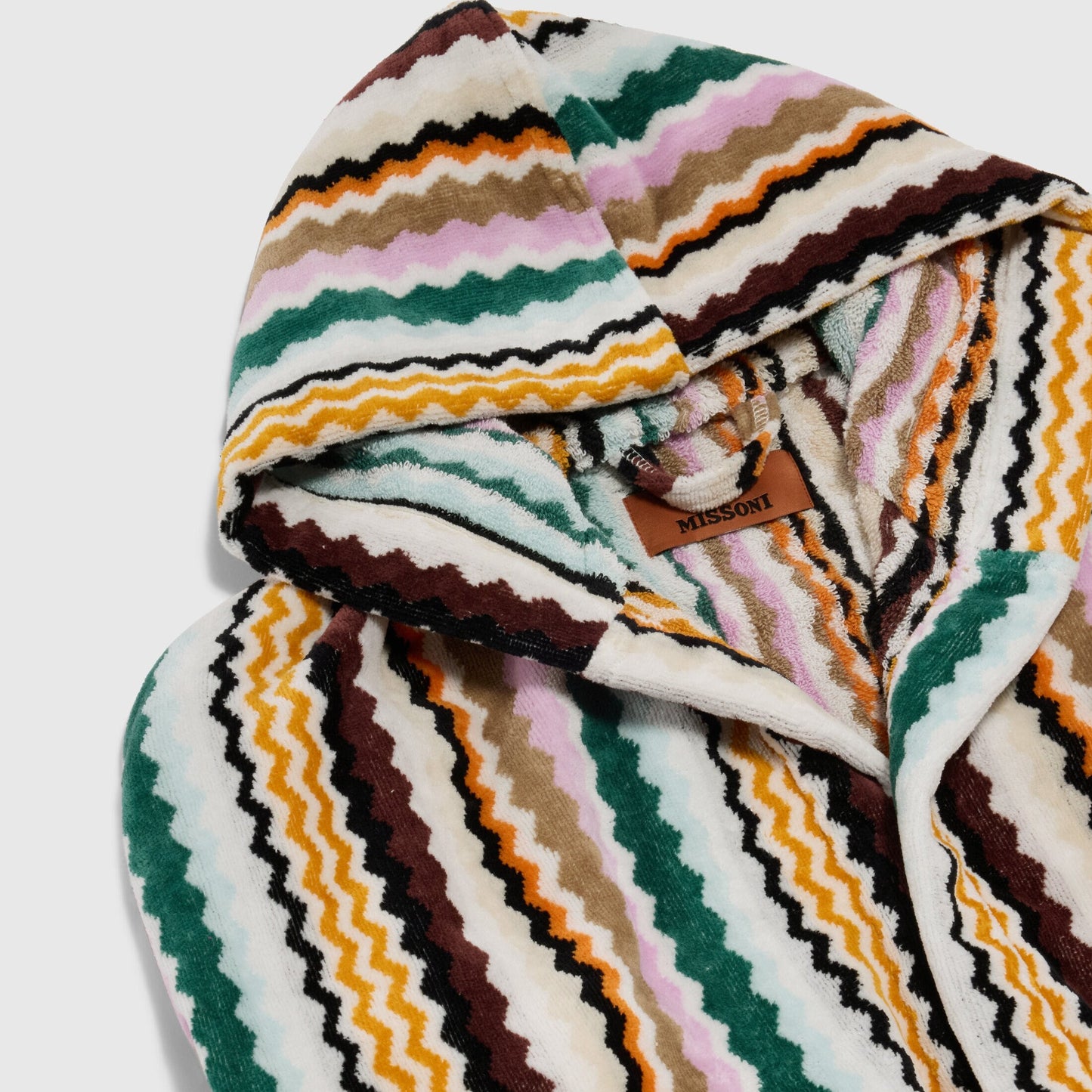 Aura Hooded Cotton Terry Bathrobe