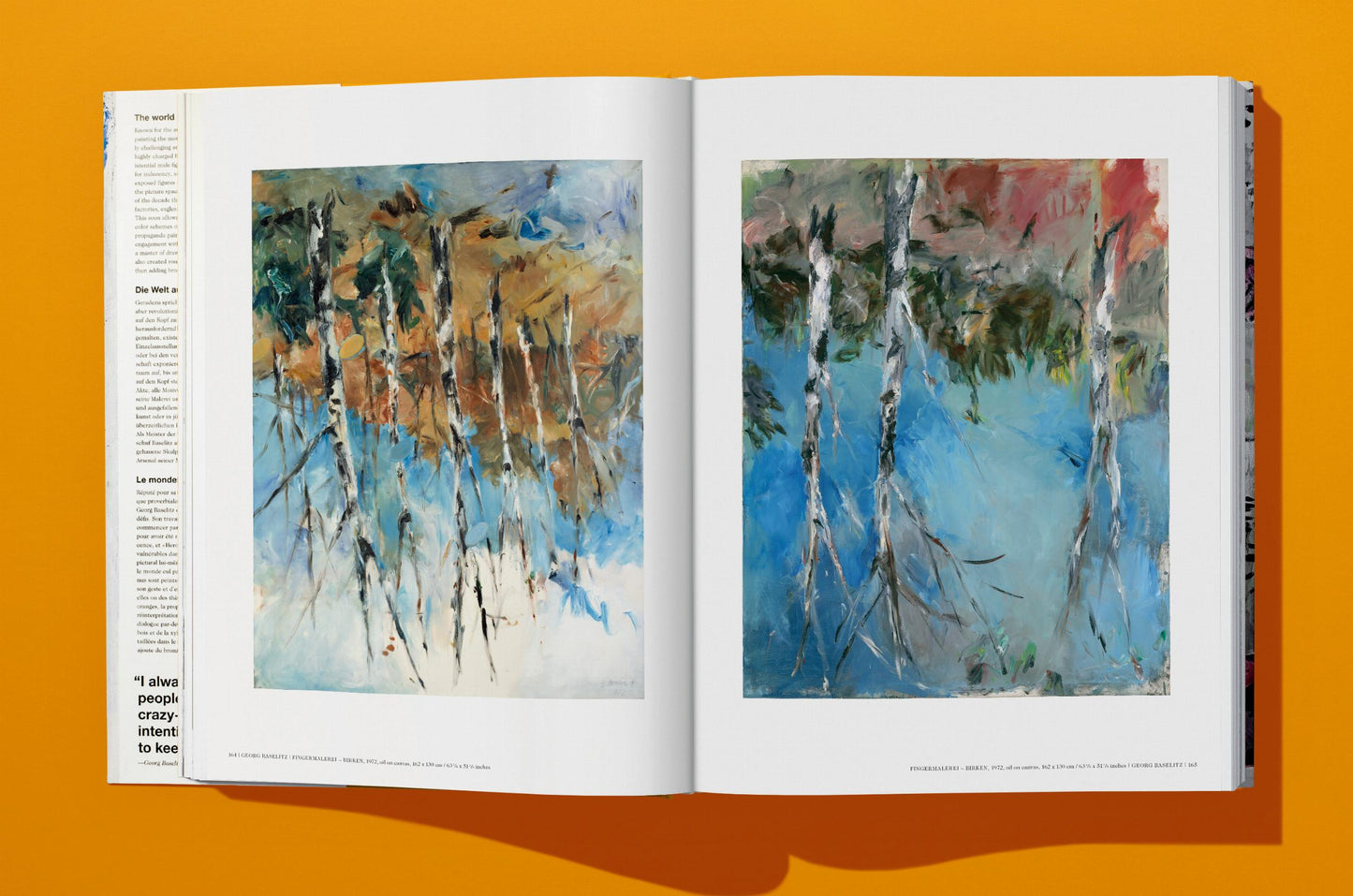 Georg Baselitz (German, French, English)