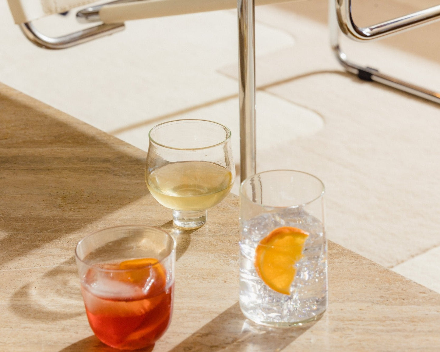 Hand Blown Highball Glasses