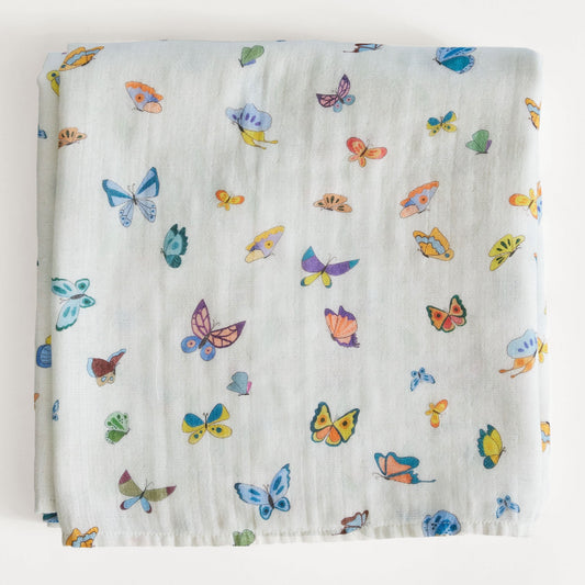 Madame Butterfly Shawl Blanket