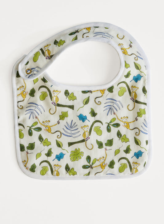 Happy Monkey Bib