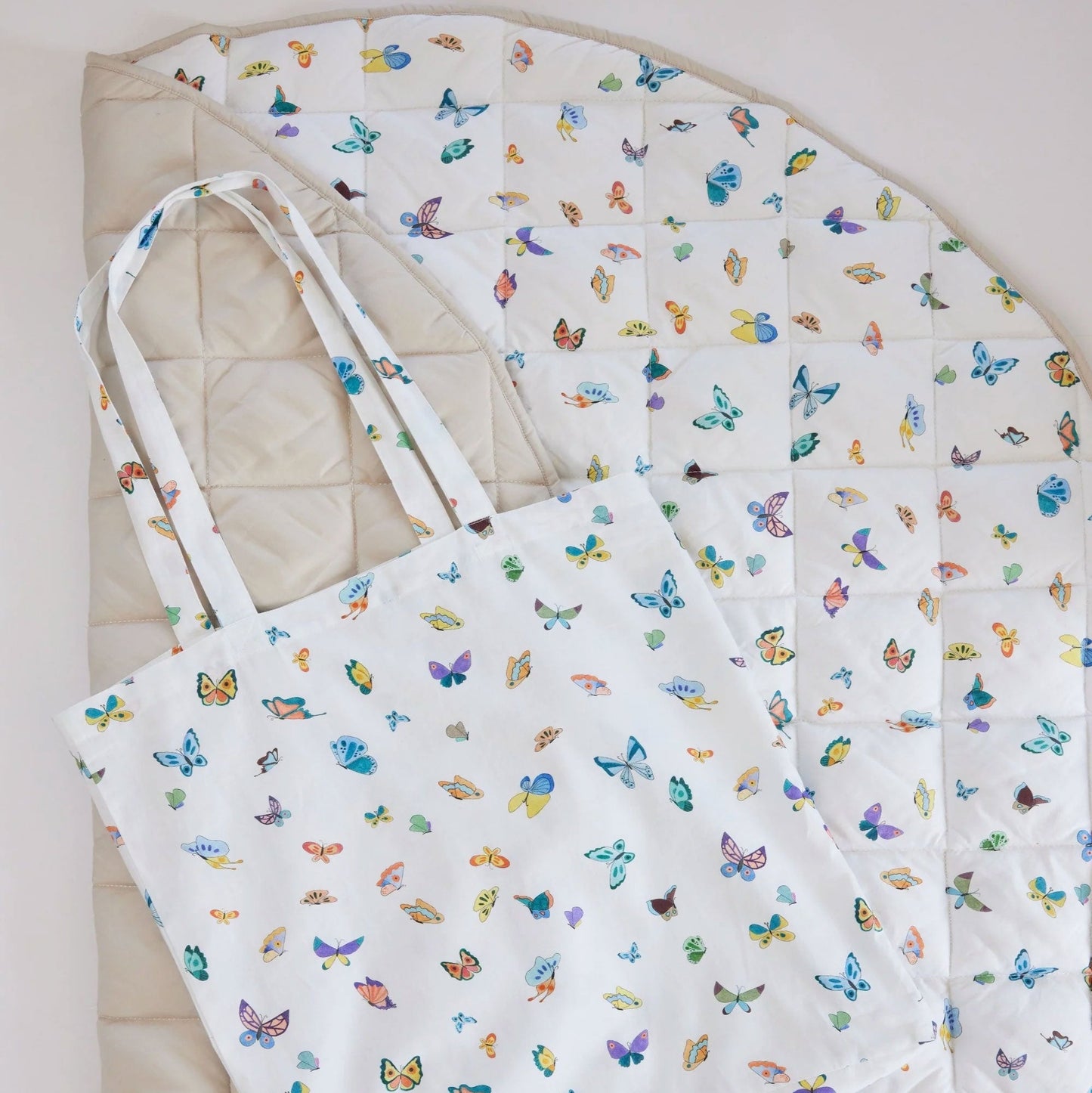 Madame Butterfly Play Mat and Tote