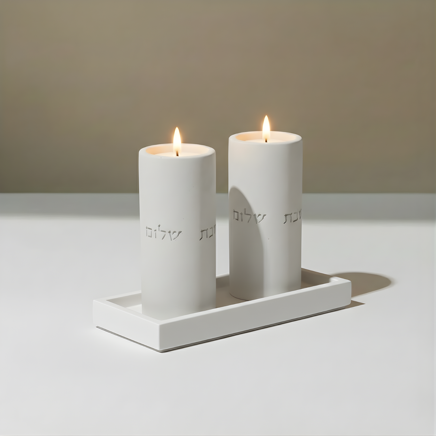 Elegant Concrete Tray with Refined Minimalist Look – Nest Series