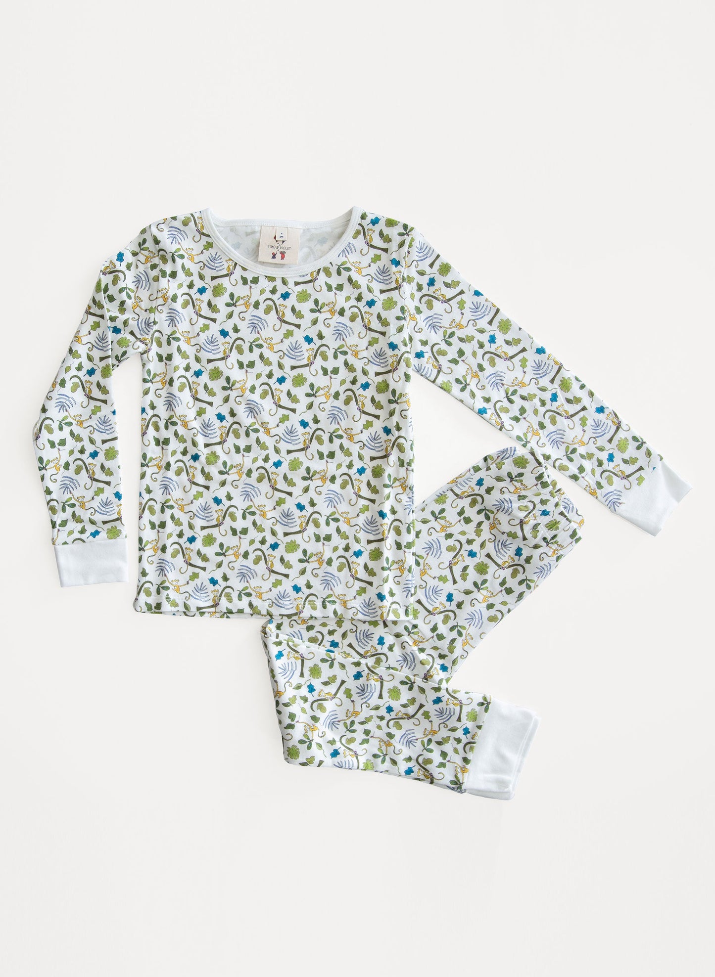 Two Piece Pajamas - Happy Monkey