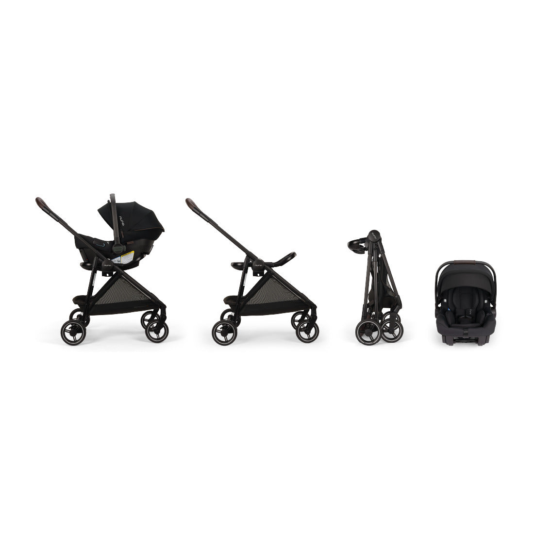 Nuna PIPA™ urbn Flex System™ In Caviar