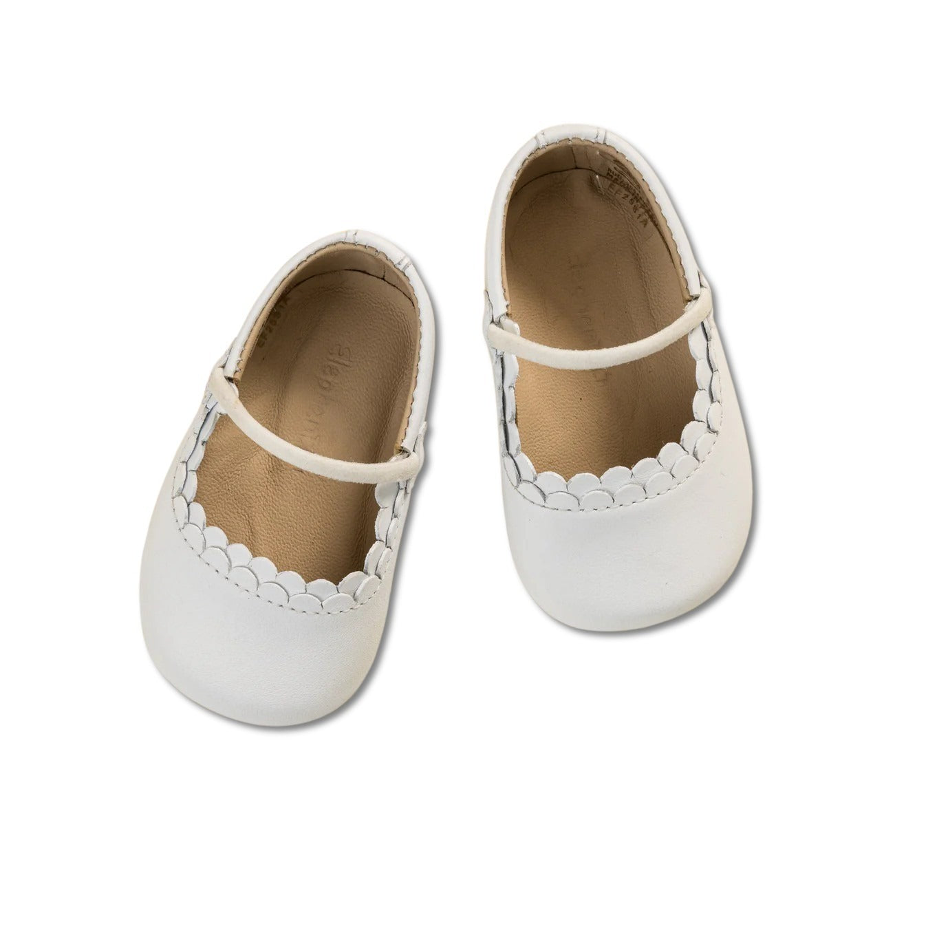 Ava Baby Ballet Flats in White