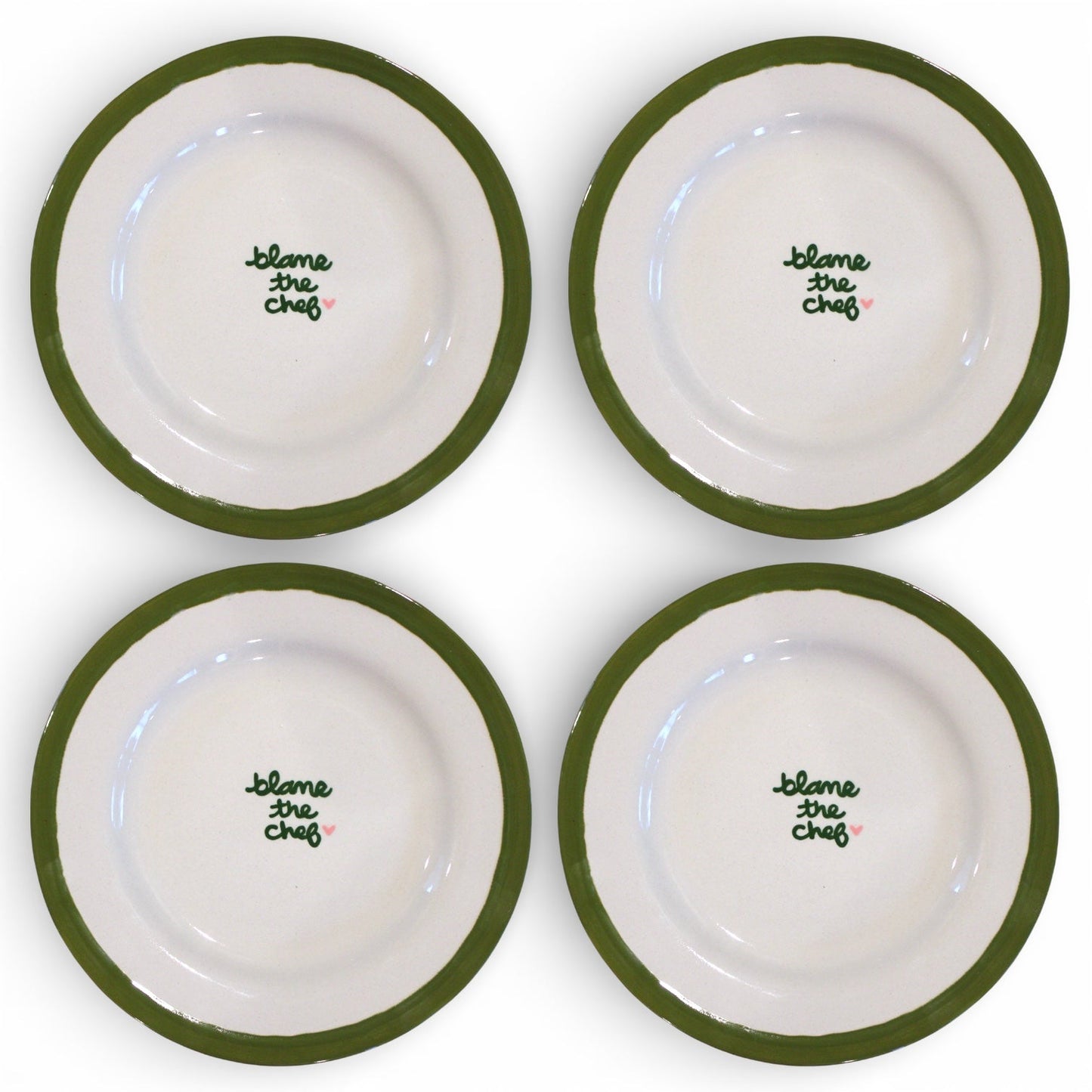 Custom Hand-painted Dessert Plates