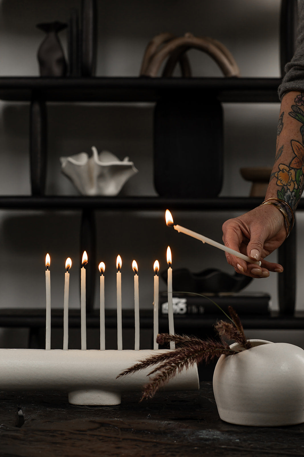 Goldie Menorah