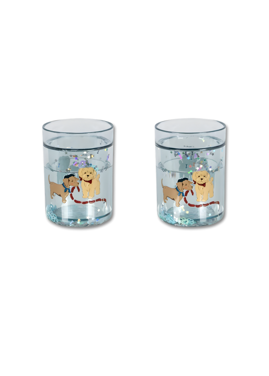 2 Pack Glitter Cups